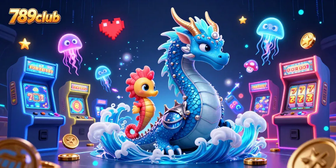 Engage in thrilling gameplay at 789club with vibrant arcade machines and enchanting characters.