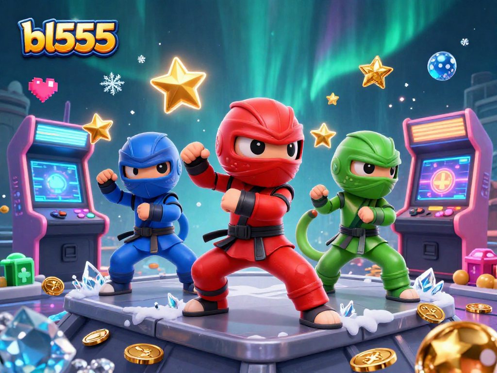 Experience adventures and thrilling wins at bl555 with a vibrant 3D casino atmosphere.