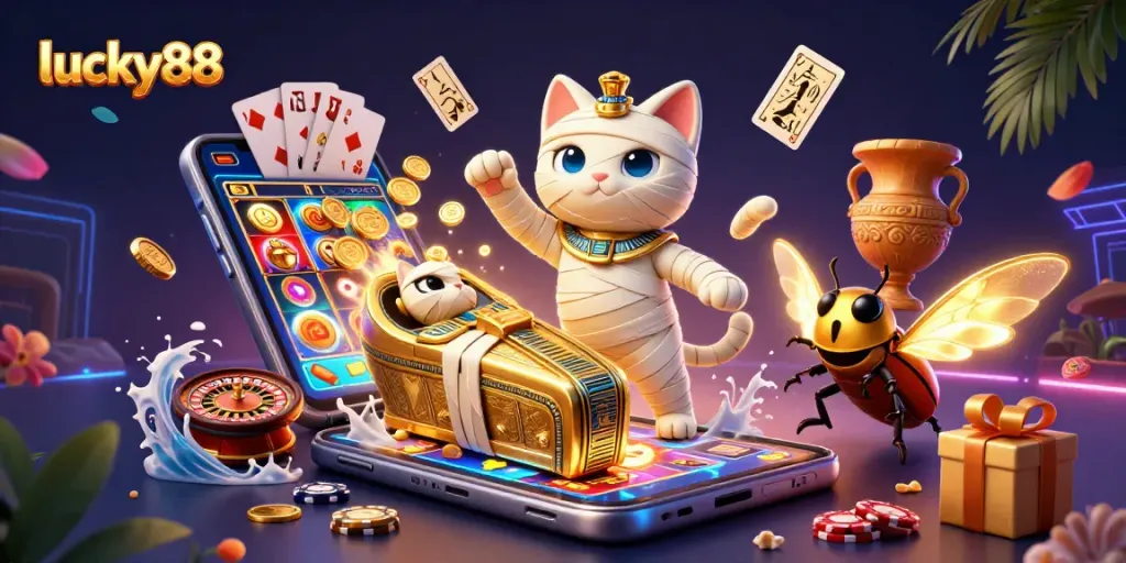 Engage with lucky88's vibrant casino scene, featuring exciting gameplay and stunning visuals.