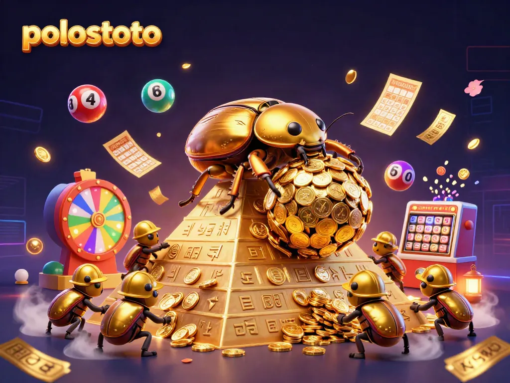 Experience the thrill of polostoto with cartoon characters and vibrant casino elements in action.