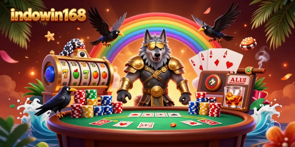 Menangkan hadiah besar dengan bermain di indowin168, situs top slot dan casino online terpercaya.