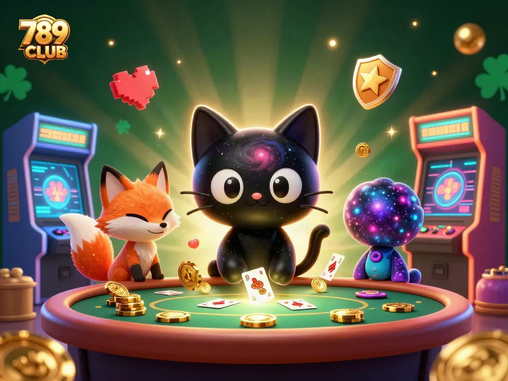 Engage with the exciting cosmic casino action at 789CLUB, where colorful gaming elements and rich character designs attract players.