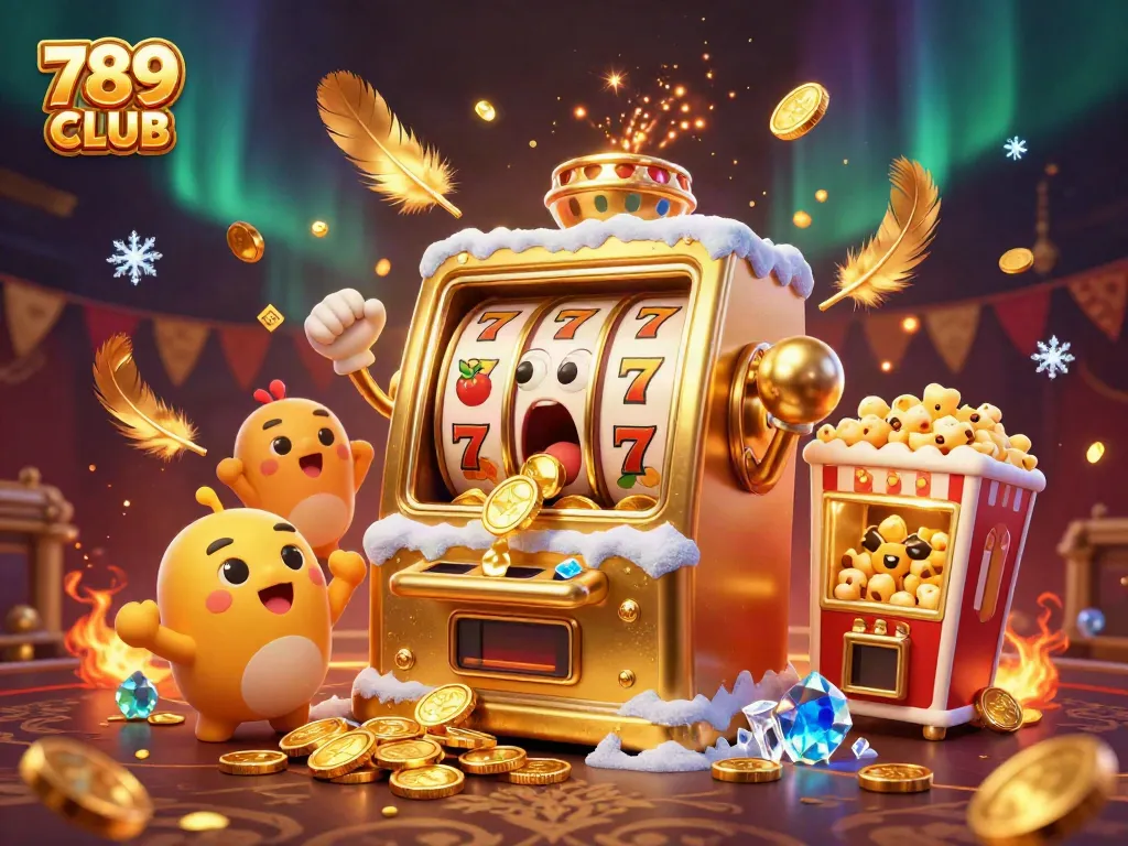 Experience thrilling jackpots at 789CLUB with dynamic slot machines celebrating big wins!